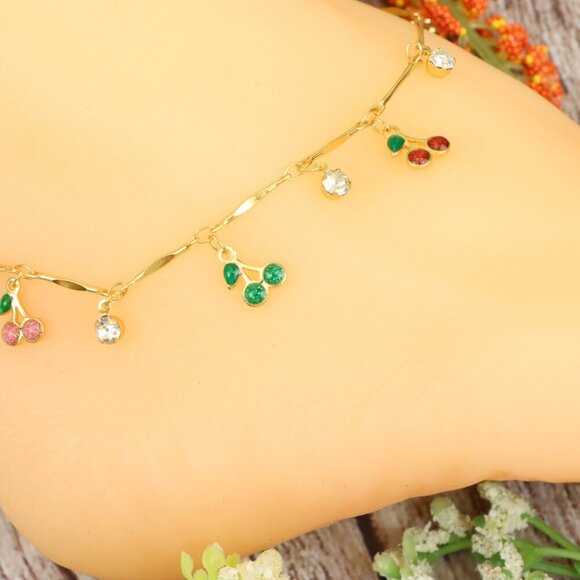 "Dainty Anklet for Women – Elegant Everyday Jewelry & Perfect Gift | MLCRC1604 - Picture 2 of 10